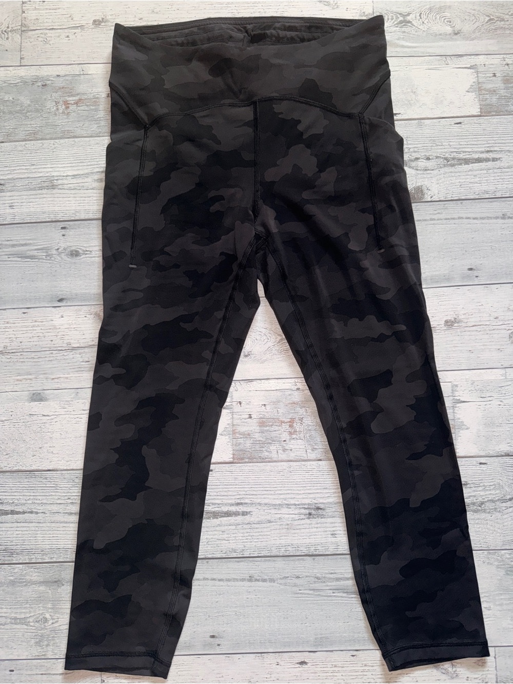Lululemon Wonder Train Camo leggings